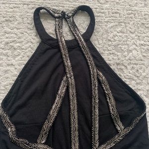 Full body black fitted dress